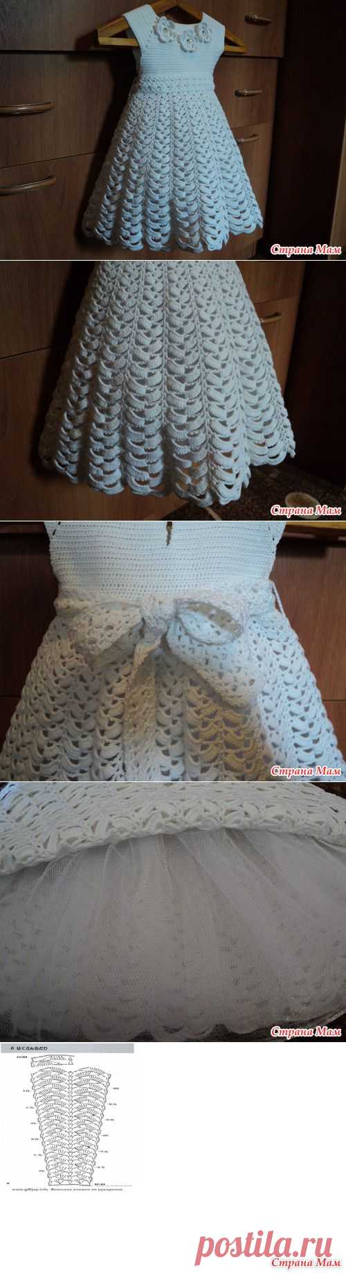 Платье для Дня Рождения и не только ))) - Вязание для детей - Страна Мам