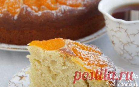 Пирог с мандаринами и рикоттой | Кулинарные рецепты от «Едим дома!»