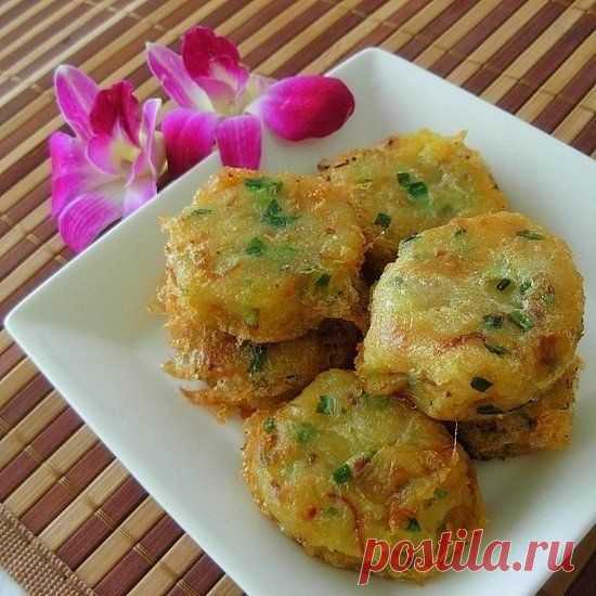 Картофельные оладушки из Сингапура