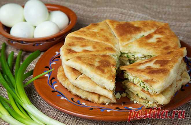 РЕЦЕПТ ДНЯ: Плацинды с яйцом и укропом