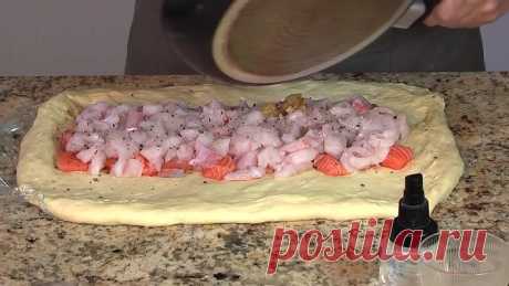 Настоящая рыбная кулебяка ! РУССКАЯ КУХНЯ