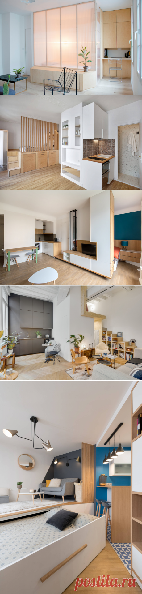 Маленькие квартиры: 20 проектов мал-мала меньше | Houzz Россия