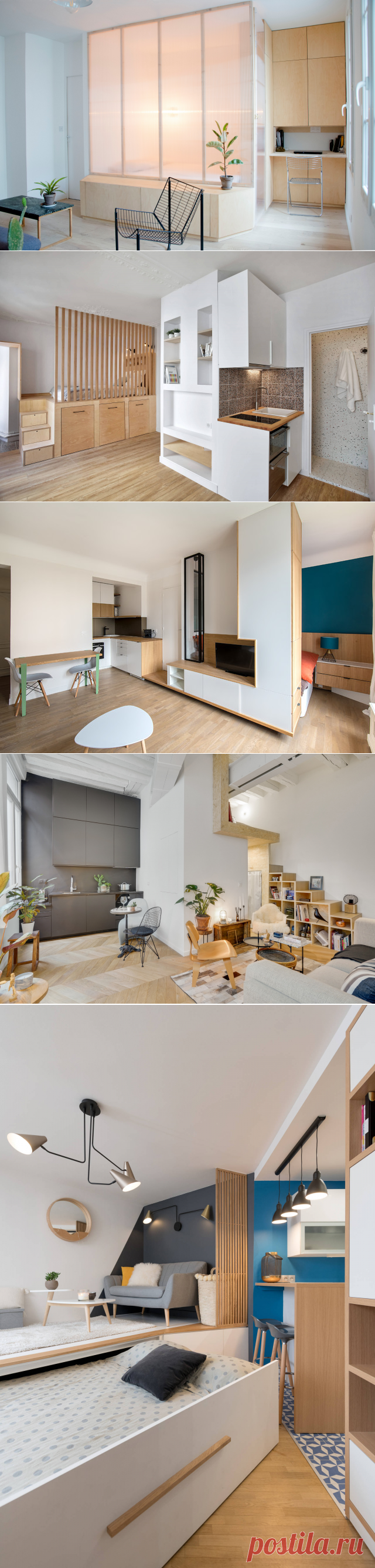 Маленькие квартиры: 20 проектов мал-мала меньше | Houzz Россия