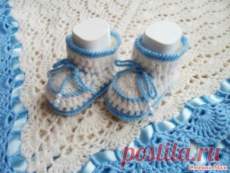 Подарок для новорожденного-комплект на выписку крючком - Вязание - Страна Мам