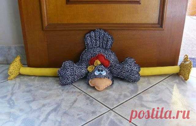 Подушки от сквозняков. Идеи и выкройки. — Сделай сам, идеи для творчества - DIY Ideas