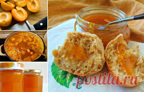 Абрикосовый джем с апельсинами