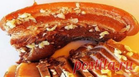 Очень вкусное сало