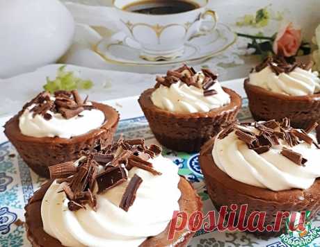 Шоколадные мини чизкейки – кулинарный рецепт