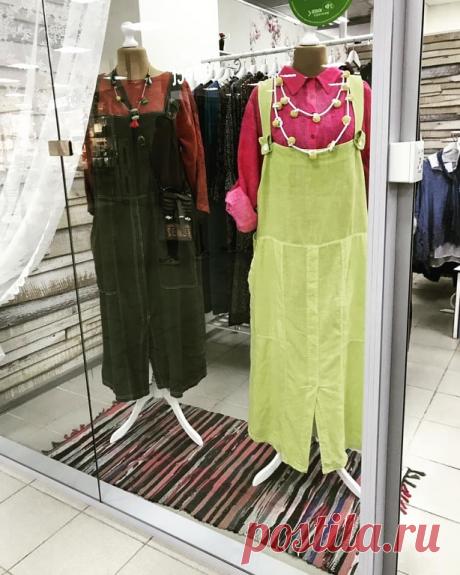 Льняные наряды во всех студиях.
(фото ТЦ Семь пятниц)