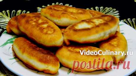 Простые пирожки с грибами – www.videoculinary.ru Пирожки готовят с разными начинками. Пирожки пекут, жарят и даже парят. Приготовьте пирожки с грибами из простого пирожкового теста по этому рецепту. Пирожки получаются красивые и очень вкусные. Ваши близкие останутся довольны.