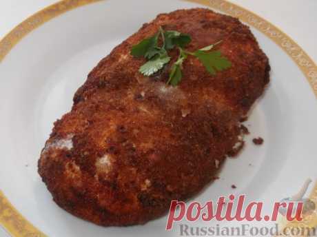 Рецепт: Котлеты куриные по-киевски на RussianFood.com