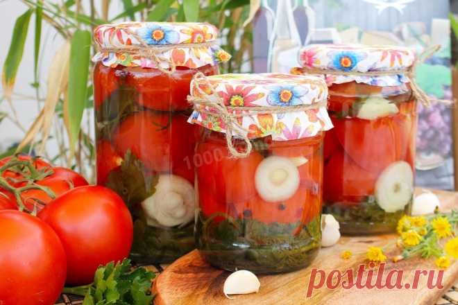 Помидоры дольками без стерилизации на зиму рецепт с фото пошагово - 1000.menu