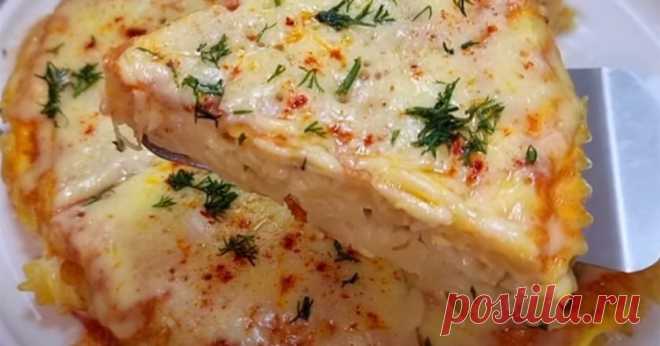 Запеканка из макарон с яйцом и сыром - Со Вкусом