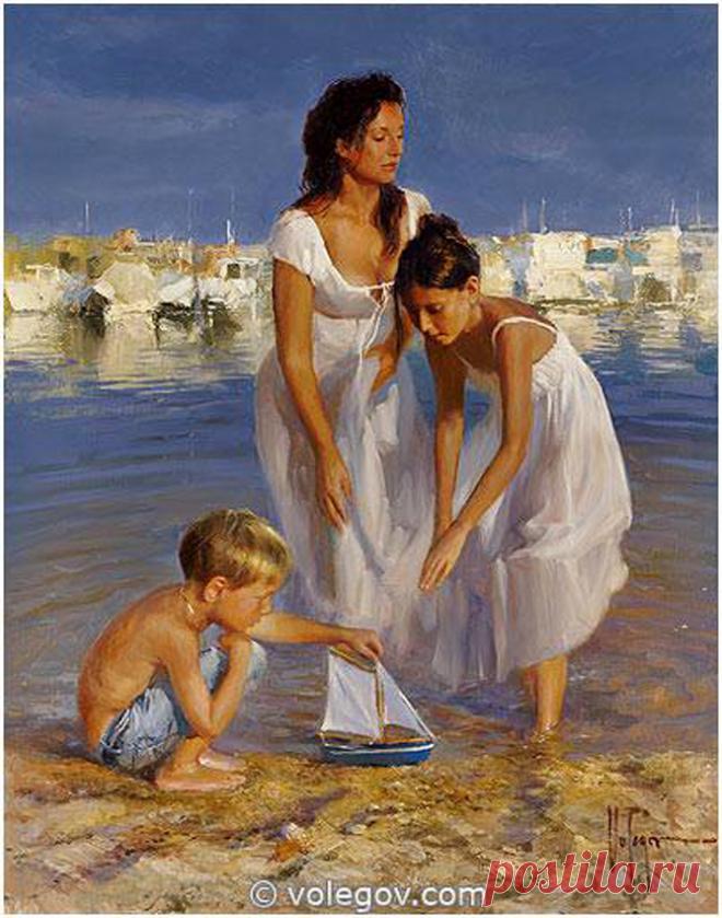 ВЛАДИМИР ВОЛЕГОВ ХУДОЖНИК МИРА И ГАРМОНИИ
Он взял за основу в своём творчестве «СОЛНЕЧНЫЙ РОМАНТИЗМ» и его работы стали действительно произведениями искусства.  Картины  стали наполнятся нежностью, добротой и необъятным мирными тематиками нашей жизни. Красивые женщины, дети и природа всё это даёт тот огромный позитив в котором и есть сама жизнь в своё великолепии. Владимир Волегов стал по истине художником мира и гармонии.