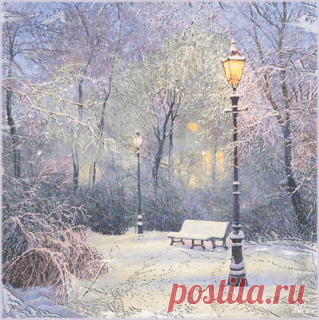 Зимний-вечер