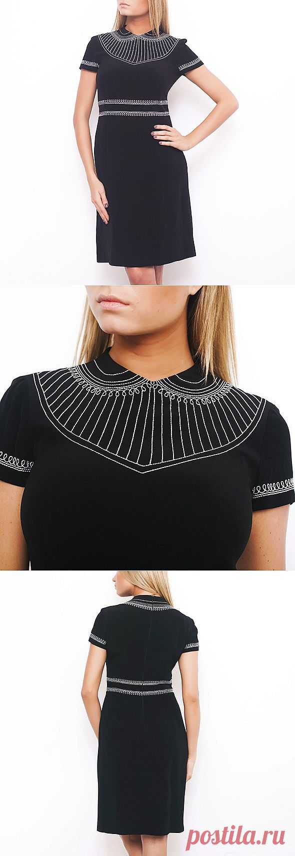 Платье Moschino Cheap anc Chic с вышивкой / Платья Diy / Модный сайт о стильной переделке одежды и интерьера