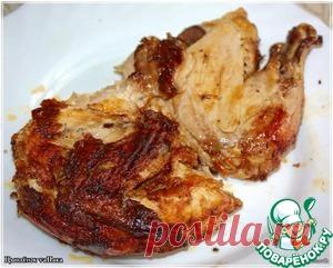 Цыпленок тапака на сковороде тапе - кулинарный рецепт