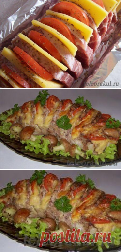 Свинина запеченная гармошкой рецепт с фото - рецепты с фото