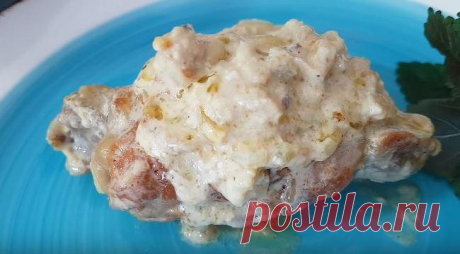 Курица в Сливочном Соусе на Сковороде Очень Вкусно