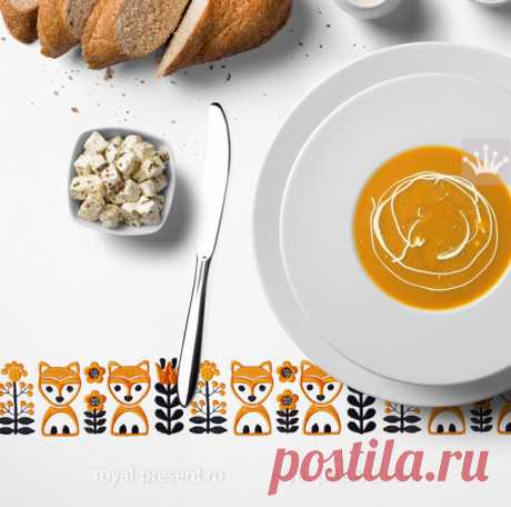 Дизайн машинной вышивки Скандинавский узор с лисами