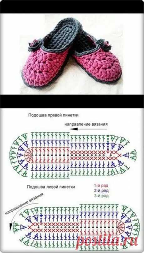 Вяжем уютные домашние тапочки для семьи и гостей за один день - Идеи для жизни - 9 января - 43886495593 - Медиаплатформа МирТесен