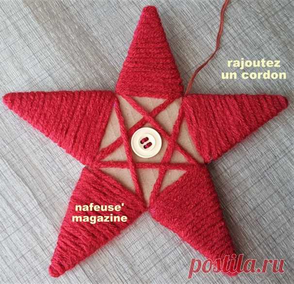 TUTO étoile de Noël en carton laine | Page 2