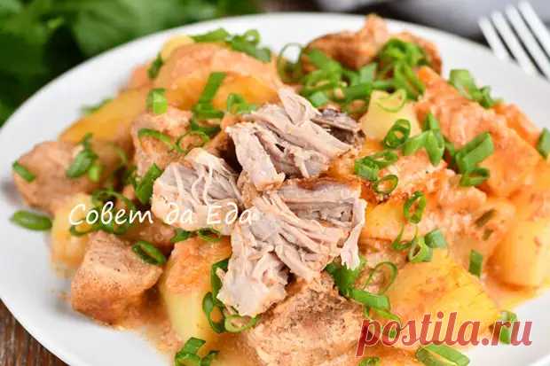 Просто перемешиваю картошку с мясом, заливаю соусом и в духовку - Будет вкусно - Медиаплатформа МирТесен
