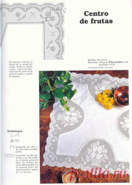 Kira scheme crochet: Scheme crochet no. 1661