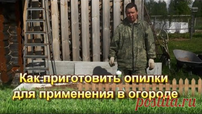 Как приготовить опилки для применения в огороде