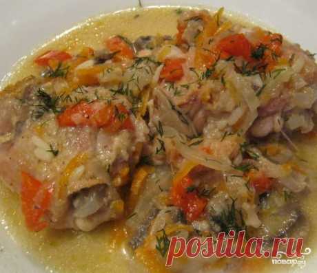 Курица с овощами в казане - пошаговый рецепт с фото на Повар.ру