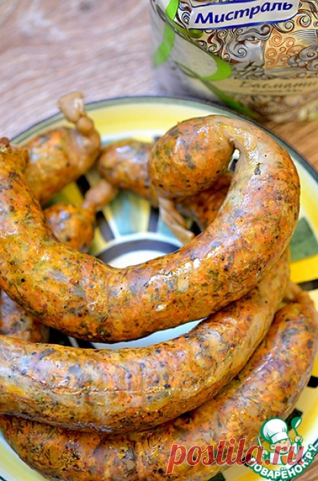 Колбаски ливийские &quot;Осбан&quot; с рисом - кулинарный рецепт