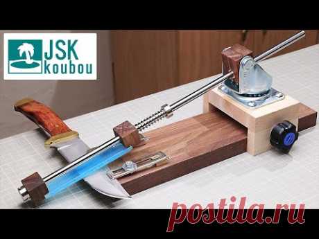 Подставка для заточки ножей / приспособление для заточки ножей своими руками