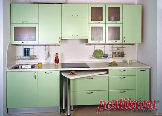 Кухонные гарнитуры для маленькой кухни - фото