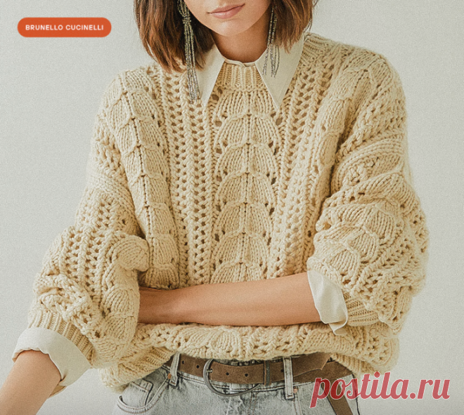 Повтор свитера Brunello Cucinelli