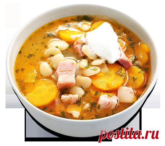 Венгерский фасолевый суп от Торгового Дом Ярмарка. венгерская кухня.