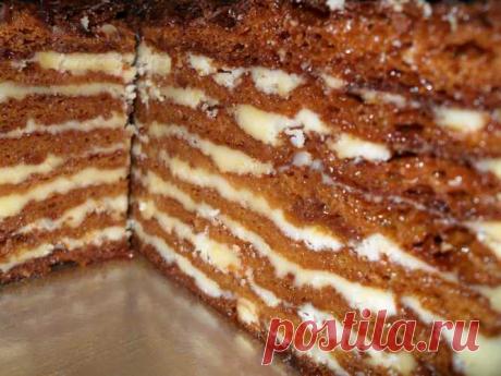 Польский медовик… Оч-ч-ч-ень соблазнительный тортик! — Сад Заготовка