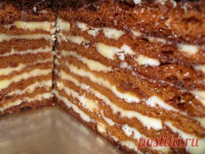 Польский медовик… Оч-ч-ч-ень соблазнительный тортик! — Сад Заготовка