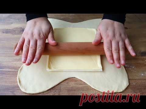 Я нашла самый простой способ приготовить 240-слойное слоеное тесто! Никто не сделал это быстрее.