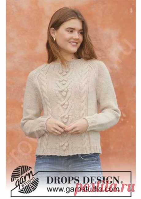 Свитер Holding Hearts от Drops Design