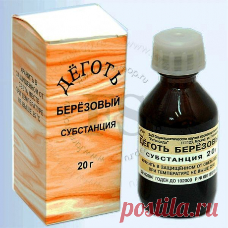 Лечение грибка ногтей березовым дегтем