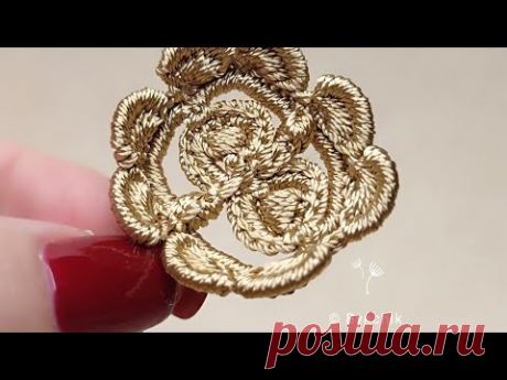 Crochet flower