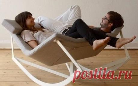 Супер кресло-качалка на двоих