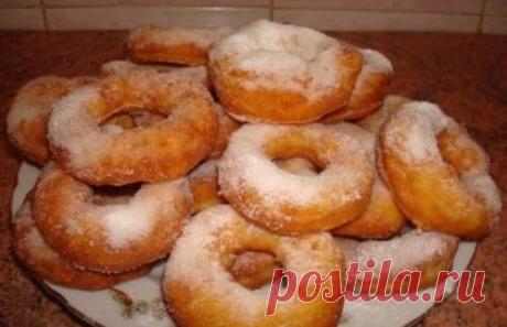 Творожные пончики / Простые рецепты