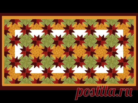 Звезд много не бывает! Лоскутный блок - 