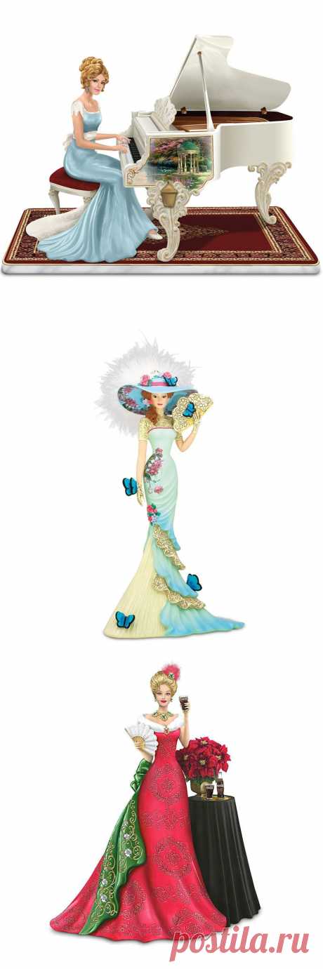 Ladies of Elegance в фарфоре...-