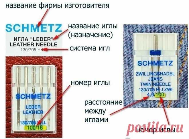 Рекомендации по выбору игл к швейным машинам (Шитье и крой) | Журнал Вдохновение Рукодельницы