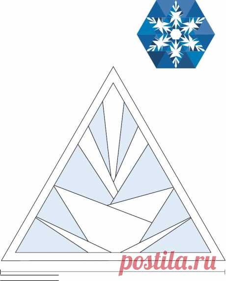 Patchwork - Quilting Snowflakes