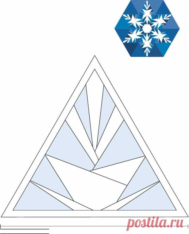 Patchwork - Quilting Snowflakes