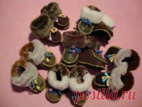 Пинетки из мутона