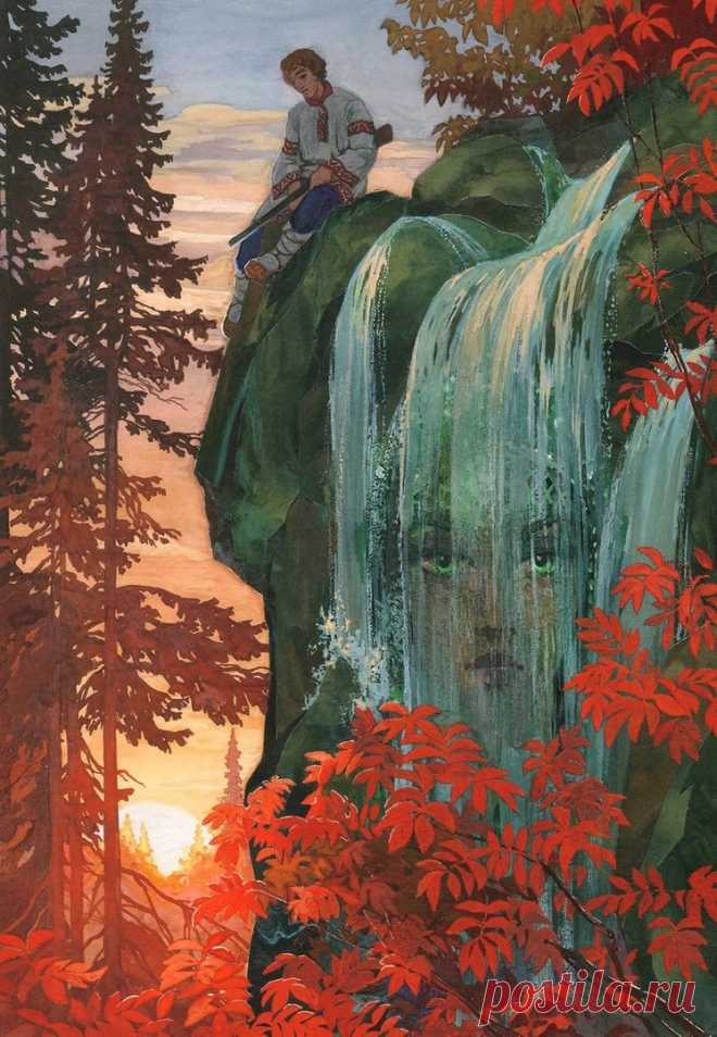 Вячеслав Михайлович Назарук (1941−2023). Иллюстрации для уральских сказов Павла Петровича Бажова (1879−1950)